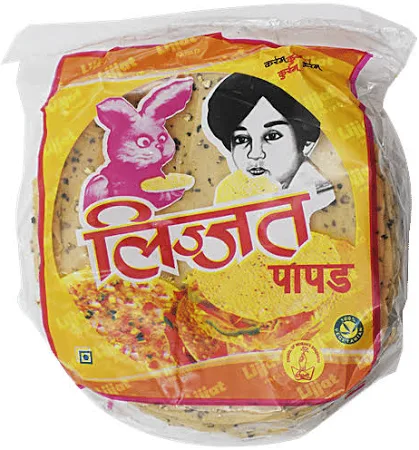 Lijjat Papad - Punjabi Masala, 200 g Pouch